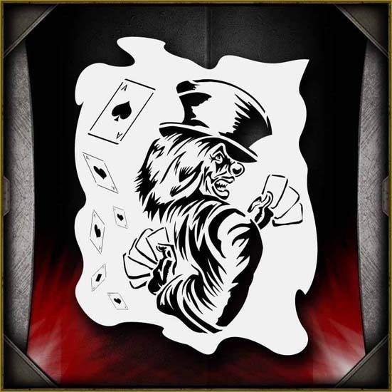 Clowns 11 Airbrush Stencil Template Paint Airsick