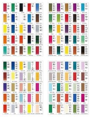 Kissho Gansai Japanese Watercolor Paint Pigments 100 Colors Set New