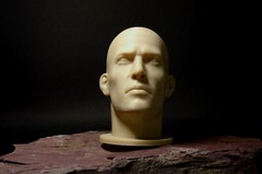 Male Realistic Head Bust – Portrait Reference Tool – Multiple Sizes