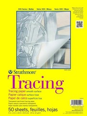 300 Series Tracing Paper Pad – 9×12 Inches, 50 Sheets for Artists & Students