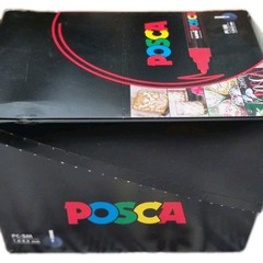 Uni POSCA PC-5M Paint Marker Case Master Box 80 Markers (10×8pc Packs) Japan