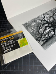 Archival Polypropylene Mounting Corners, Self Adhesive Clear Photo Corners, Acid