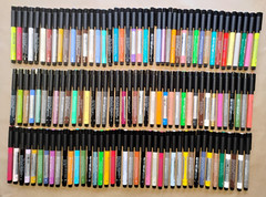 LOT OF 122 Faber Castell Pitt Artist India Ink Pens – NEW! – Brush, Sketch, MORE