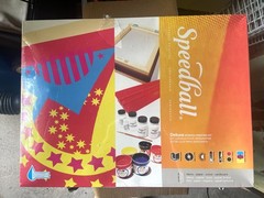 Speedball Deluxe Screen Printing Kit New Old Stock DIY Posters + T-Shirts
