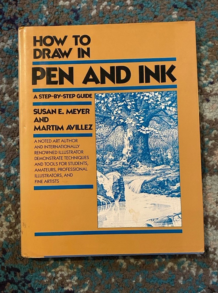 Watson-Guptill How to Draw in Pen and Ink Step-by-Step Landscape Guide