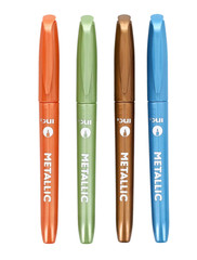 Inc. Metallic Marker Pens 8 colors (2 packs of 4 each) – new in package
