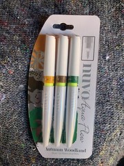 Nuvo Aqua Flow Pens Autumn Woodland