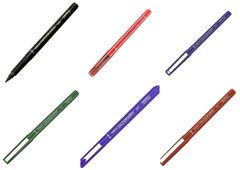 Marvy Uchida Calligraphy Marker 2.0mm Fine Lot/6 Asst Colors School Office Art