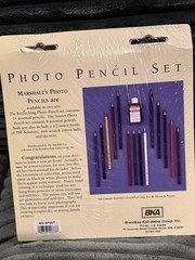Vintage Marshall’s Photo Coloring System Photo Pencil Set Deluxe Pencil Set NOS