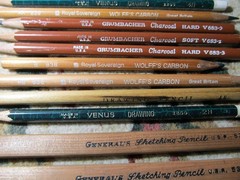 Lot/15 Artist Drawing Pencils General’s Grumbacher Wolff Sketching