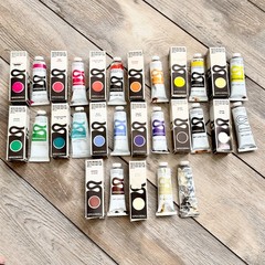 Vintage Speedball 37cc Water Soluble Block Print Ink Lot Of 15 Tubes
