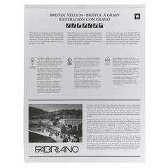 Fabriano 1264 Bristol Pad, Vellum, 11″ x 14″ 11 x 14