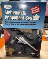 Vintage Testors Airbrush & Propellant Kit System Brand New 1994 Model USA Sealed