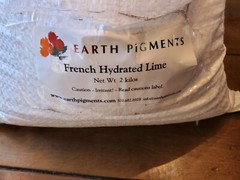 Natural Earth Pigments Dry Powder Artist Supplies Paint French Hydrated Lime