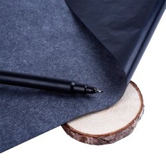 30 Pack Black Carbon Transfer Tracing Paper for Wood Paper Canvas Craft Projects