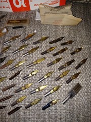 Pen & Nib Lot+Drafting++Drawing+Speedball+Hunt+K&E+Castell+rOtring+Koh-I-Noor