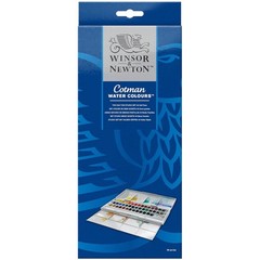 Cotman Watercolor Paint Set 45 Half Pan Studio