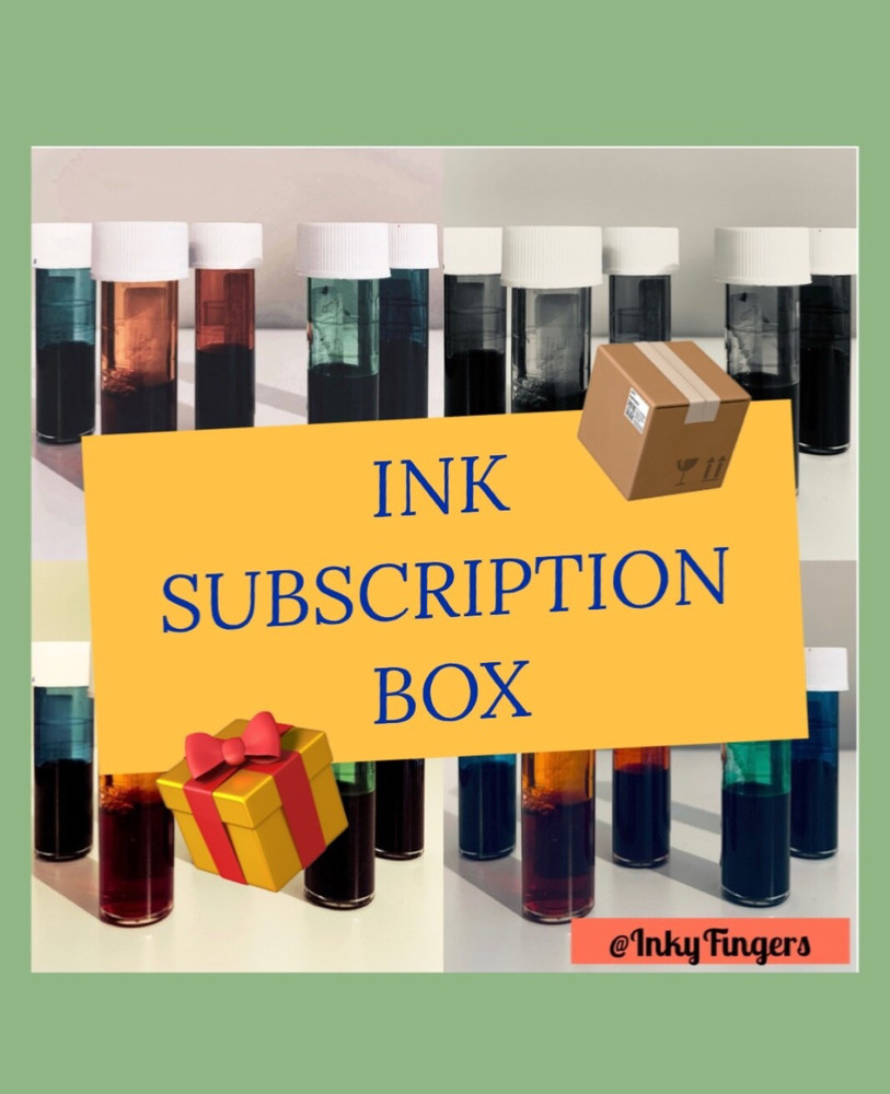 Fountain Pen Ink Sample GIFT BOX