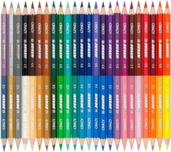 JOLLY Superstick Crazy Colouring Pencils 24 Pens with 48 Colours 24 Stifte