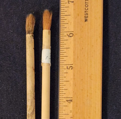 Vintage Japanese Brushes – Set Lot of 2 – Calligraphy / Sumi / Watercolor (14)