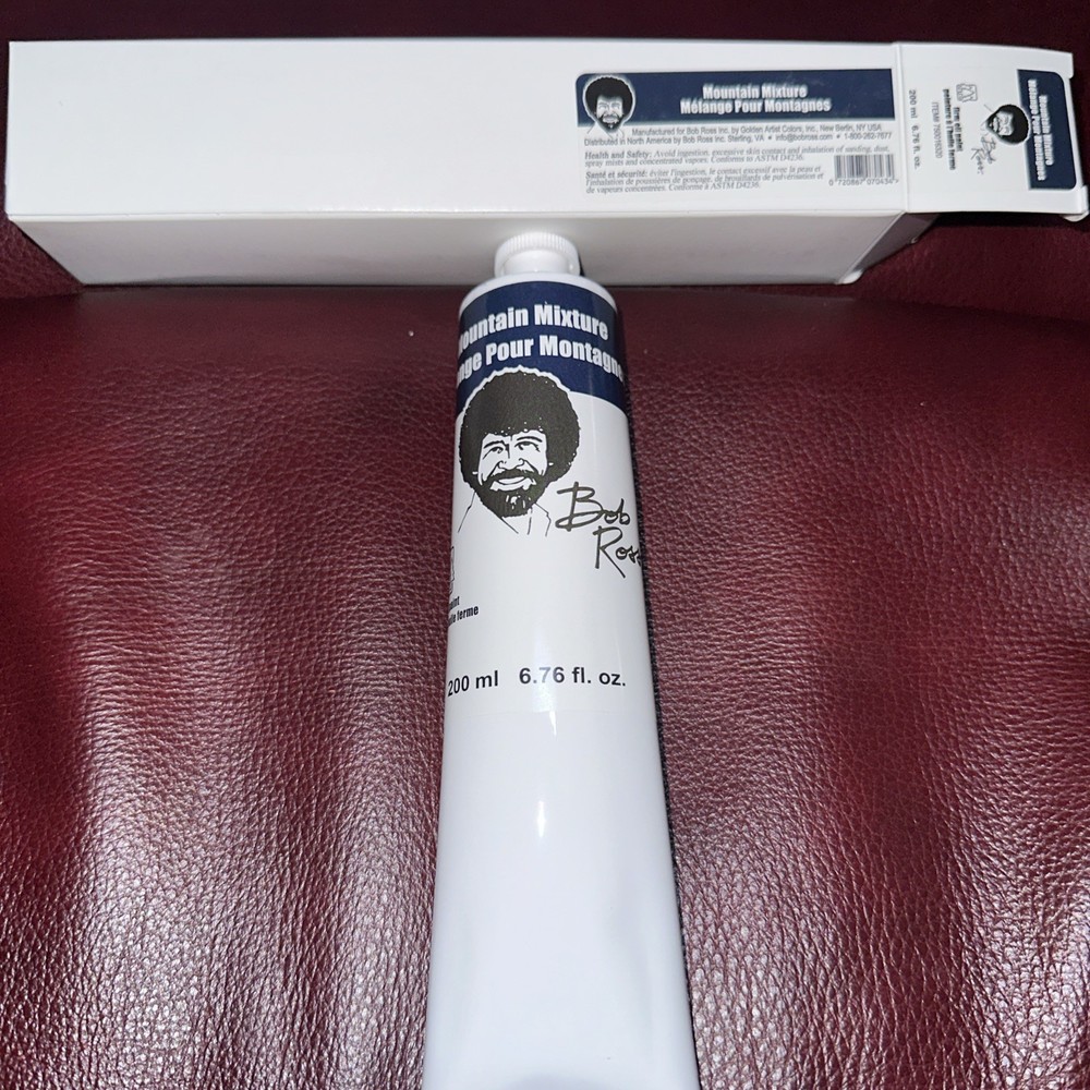 Bob Ross Oil Paint 200ml-Mountain Mixture 6.76 Fl Oz 750016320 Pack Of 1
