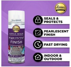 Aleene’s Spray Acrylic Sealer 4 oz. 3 Pack (47203)
