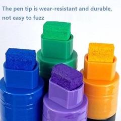 Acrylic Marker Pens Large Capacity 8mm 15mm Wide Line 15 Colors Poster Drawing