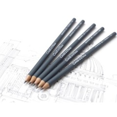 Conte a Paris Drawing Set of 12 Assorted Graphite Pencils in Tin