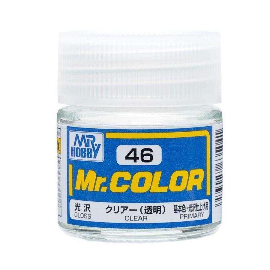 Mr. Hobby C46 Mr. Color Clear Gloss Lacquer Paint 10ml – US