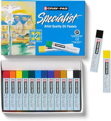 12-Piece Cray Pas Specialist Colors May Vary Oil Pastel Set