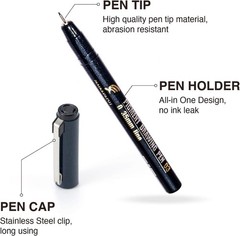 16 Pack Waterproof Fineliner Drawing Pens for Sketching Manga and Design