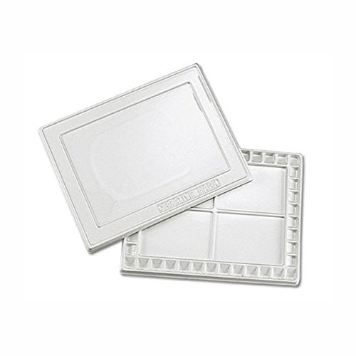 Creative Mark Watercolor Palette with Cover – 42 Wells and 4 Mixing Areas, 12…