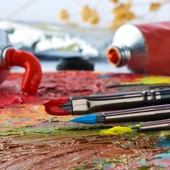 12-Piece Artist Paint Brush Set for Watercolor & Acrylic Masterpieces