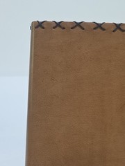 Brown Leather Stiched And Studded 8″x6″ Inch Journal-Art Sketch Book Thick Paper