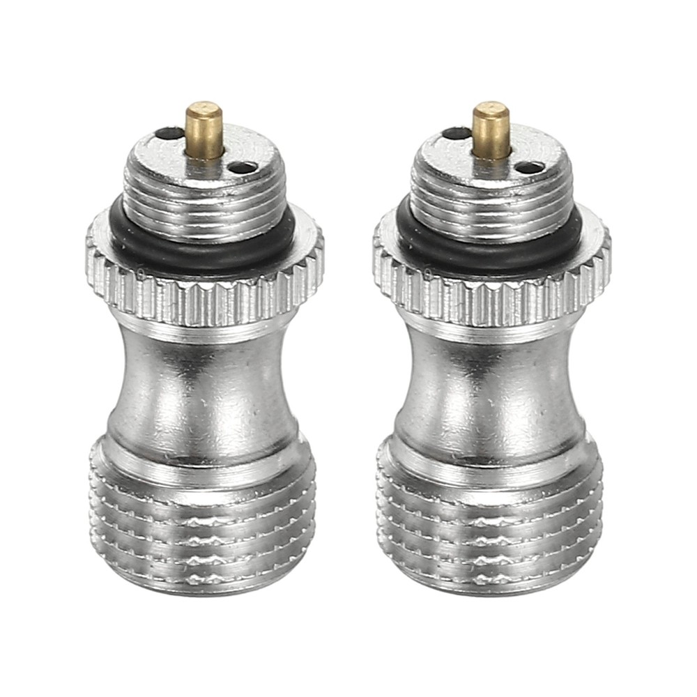 2 Pcs Double Action Air Valve, Stainless Steel Precision Air Brush Parts