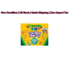 Crayola Colored Pencil Set Colors of the World 150 Ct Back to School Supplies