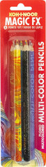 Koh-I-Noor Magic FX Pencils, 5-Pack – Original, Tropical, Neon, America and Fire
