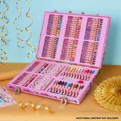 Disney Princess Art Set for Kids Complete Colouring Supplies in Carrying Case