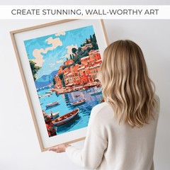 Beautiful Paint By Number Kit for Adults – Relaxing & Beginner-Friendly Paint…