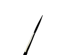 Andrew Mack 169 Blue Squirrel Black Synthetic Mix Quill Brush Size 0