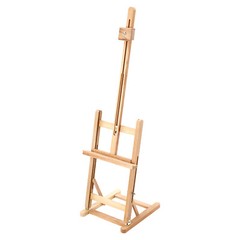 Studio Beechwood Artist Easel Adjustable Drawing Stand Hold Canvas up to 50″