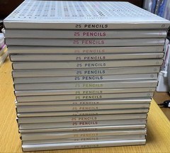 FELISSIMO 500 Colored Pencils Collection 25 x 20 Cases Set Used Japan