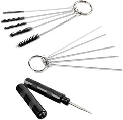 Airbrush Painting Cleaning Tools Kit, Air Brush Accessories Spray Gun Cleaner Wa