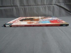 SHOJO FASHION Manga Art School Year 2 Drawing Book by Flores and McSpadden