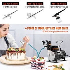 Airbrush Kit, Airbrush Set with Compressor, Airbrushing System Kit