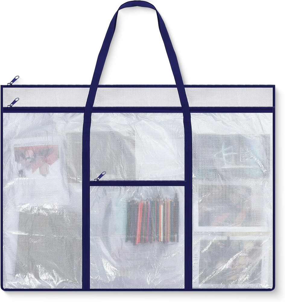 Large Art Portfolio Case 48″ x 36″ Poster Storage Bag Bulletin Board Holder Cont