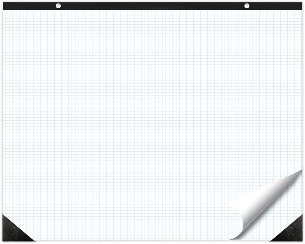 Gisgfim Large Engineering Graph Paper 22X17 in Sturdy Graph Desk Pad 1/4 in Quad