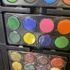 Classic Art Studio Artists Kit with Case And Colored Pencils Crayons Watercolors