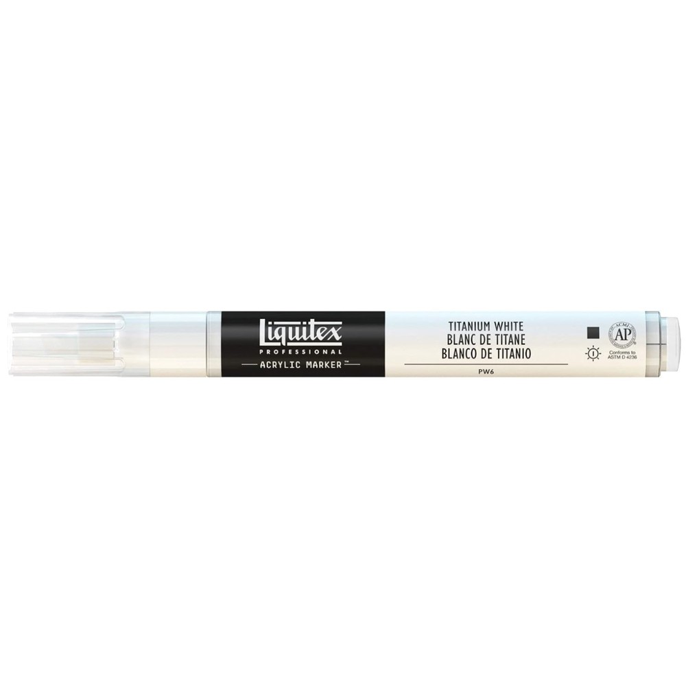 Fine Point White Paint Marker, Water-resistant