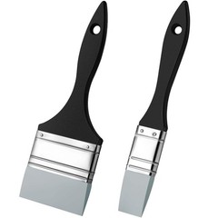 Outus 2 Pieces Silicone Painting Brush Color Shapers 1 Inch, 2 Black